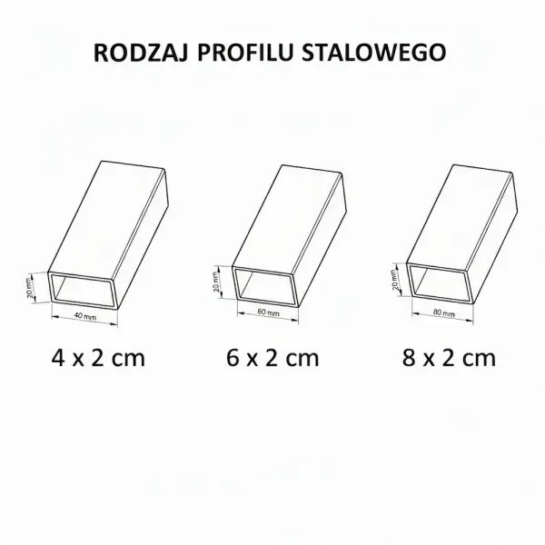 Biurko z metalowymi nogami - Dąb Złoty 120x70 cm, blat 1,8 cm