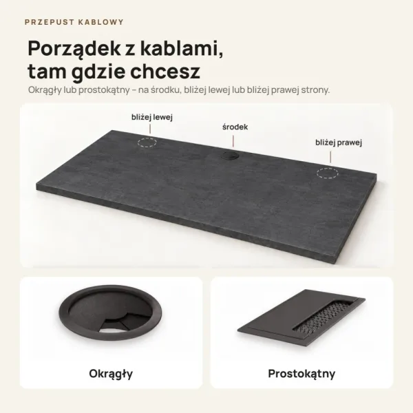 Blat - Beton Czarny