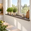 Parapet wewnętrzny na wymiar - Beton Rdzawy