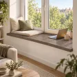 Parapet wewnętrzny na wymiar - Beton Rdzawy