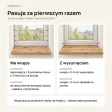 Parapet wewnętrzny na wymiar - Dąb Evoke
