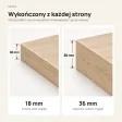 Parapet wewnętrzny na wymiar - Dąb Cremona