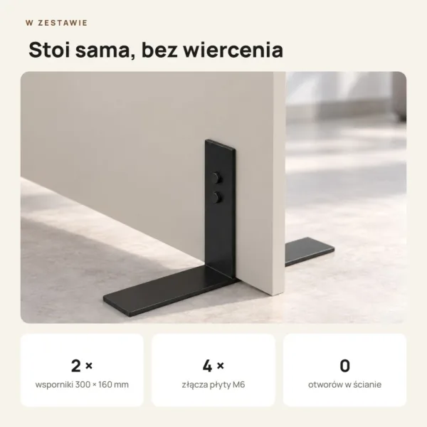Ścianka działowa - Kaszmir