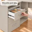 Biurko szkolne narożne Aga - Kaszmir