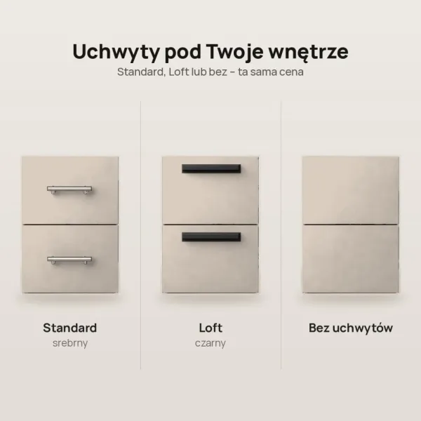 Biurko lekarskie narożne z szufladami - Kaszmir