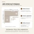 Biurko narożne - Kaszmir