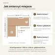 Biurko narożne - Dąb Evoke