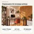Biurko narożne loft - Beton Rdzawy