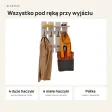 Wieszak ażurowy - Kaszmir - Na ubrania