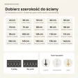 Wieszak ścienny - Dąb Evoke - Na ubrania