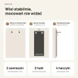 Wieszak ścienny pionowy - Dąb Cremona - Na ubrania