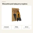 Wieszak ścienny pionowy - Dąb Evoke - Na ubrania