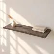 Półka wisząca - Beton Rdzawy