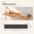 Półka wisząca - Dąb Wotan