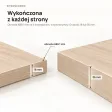 Półka wisząca - Dąb Cremona
