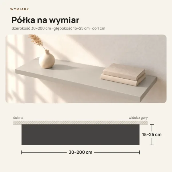 Półka wisząca - Kaszmir