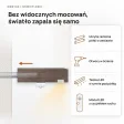 Półka wisząca LED - Beton Rdzawy