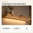 Półka wisząca LED - Dąb Wotan
