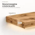 Półka wisząca LED - Dąb Wotan