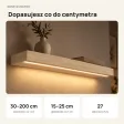 Półka wisząca LED - Dąb Cremona