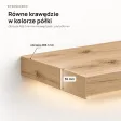 Półka wisząca LED - Dąb Evoke