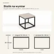 Stolik kawowy metalowy - Kaszmir