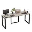 Biurko podwójne Iron Duo Loft - Kaszmir
