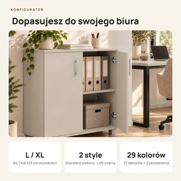 Komoda biurowa na dokumenty - Kaszmir
