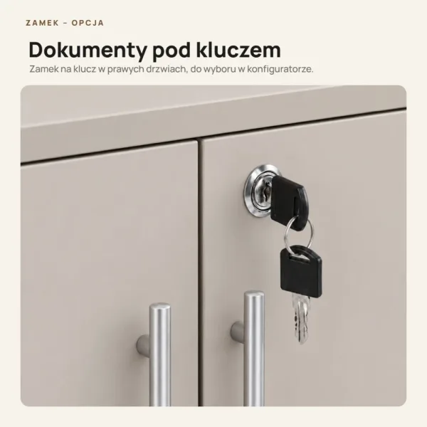 Komoda biurowa na dokumenty - Kaszmir