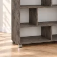 Regał z półkami Marek - Beton Rdzawy