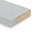 Front na wymiar z nawiertami pod zawiasy - Szary 0112 PE