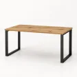 Stół kuchenny z metalowymi nogami - Dąb Evoke