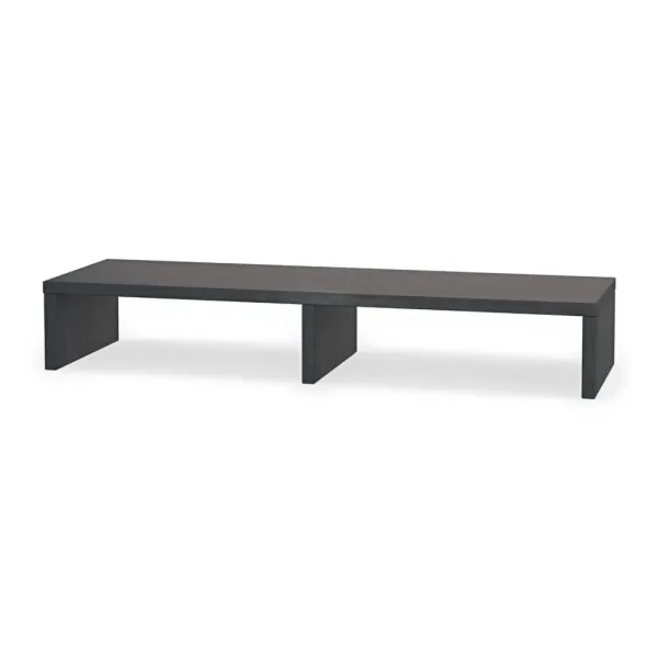 Podwójna podstawka pod monitor - Beton Czarny