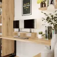 Podwójna podstawka pod monitor - Dąb Evoke