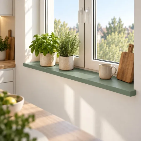 Parapet wewnętrzny na wymiar - Dymiona Zieleń