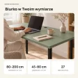 Biurko komputerowe Iron - Dymiona Zieleń