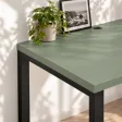 Biurko podwójne Iron Duo Loft - Dymiona Zieleń