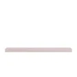 OUTLET Zestaw 3 półek wiszących Różowy: 2× 40×20 cm + LED 60×25 cm (uszkodzenia mechaniczne)