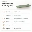 Półka wisząca - Dymiona Zieleń