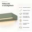 Półka wisząca LED - Dymiona Zieleń
