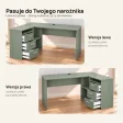 Biurko szkolne narożne Aga - Dymiona Zieleń