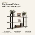 Półka metalowa Kaszmir loftowa