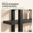 Półka metalowa Beton Czarny loftowa