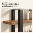 Półka metalowa Dąb Wotan loftowa