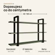 Półka metalowa Dymiona Zieleń loftowa
