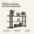 Półka metalowa Dymiona Zieleń loftowa