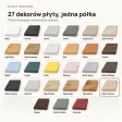 Półka metalowa Dąb Cremona loftowa