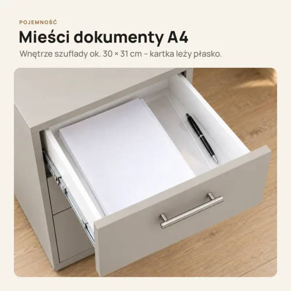 Kontenerek pod biurko - Kaszmir