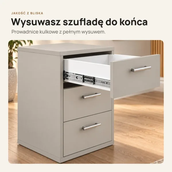 Kontenerek pod biurko - Kaszmir