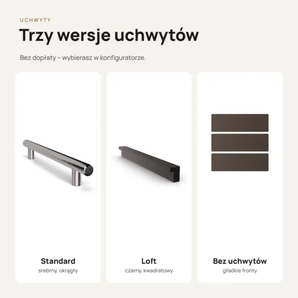 Kontenerek pod biurko - Beton Rdzawy